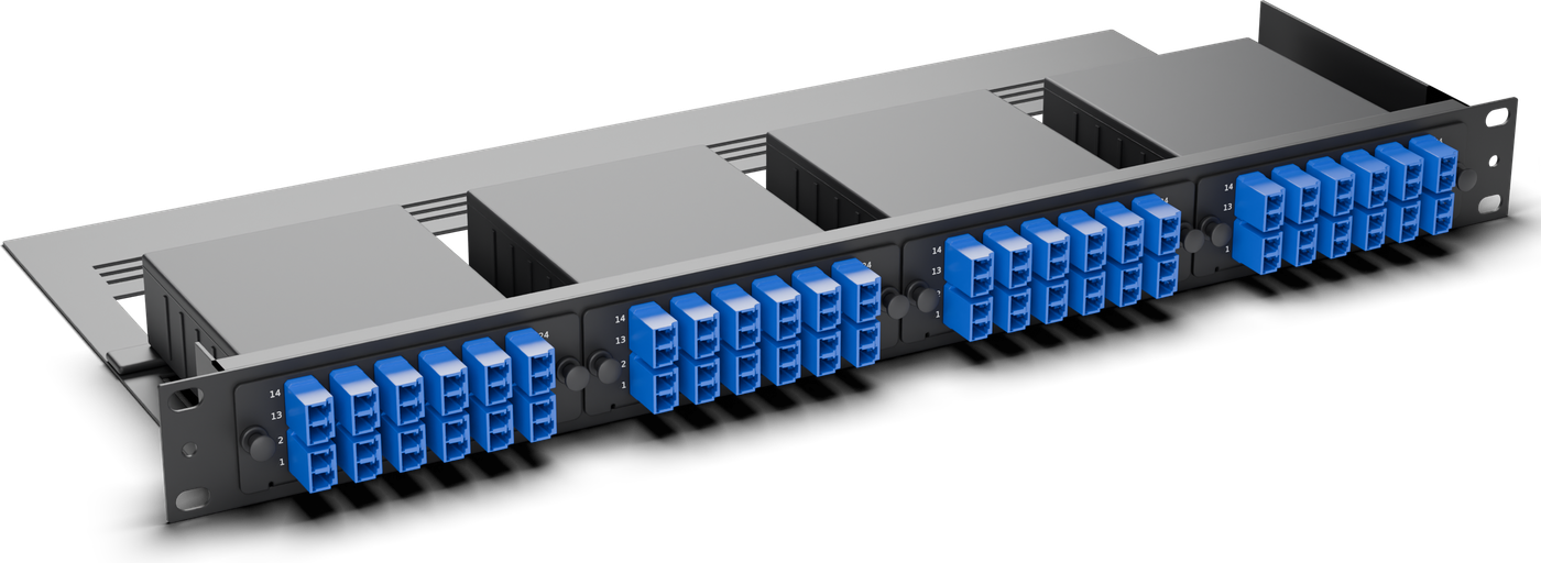 Patch at the server cabinet