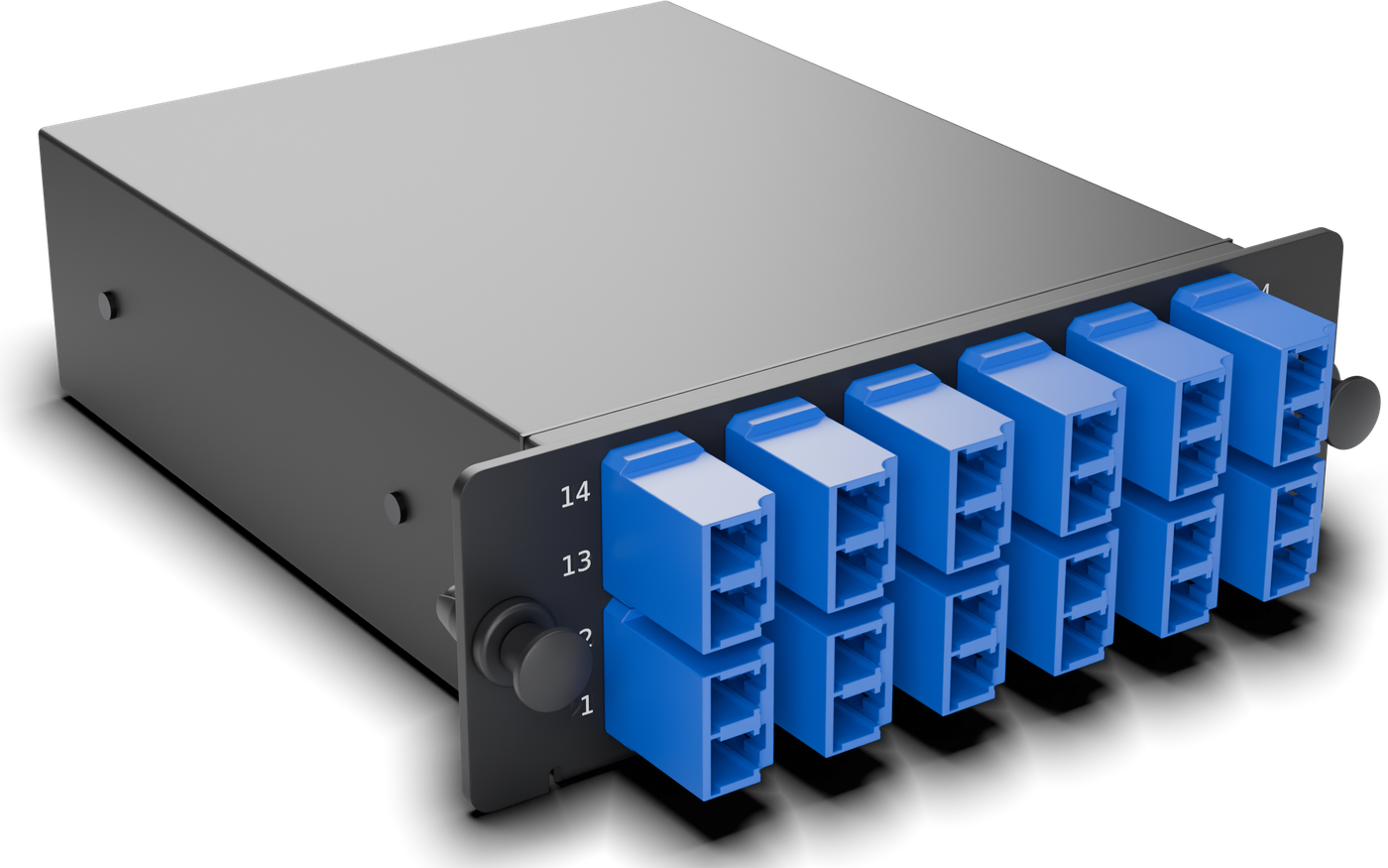 MPO pass-through cassettes
