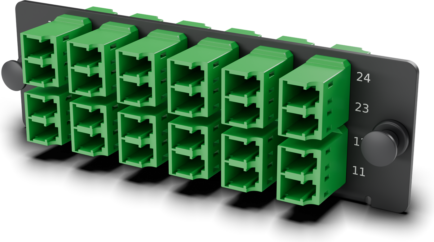 HDP-LA-24: LC/APC, green.