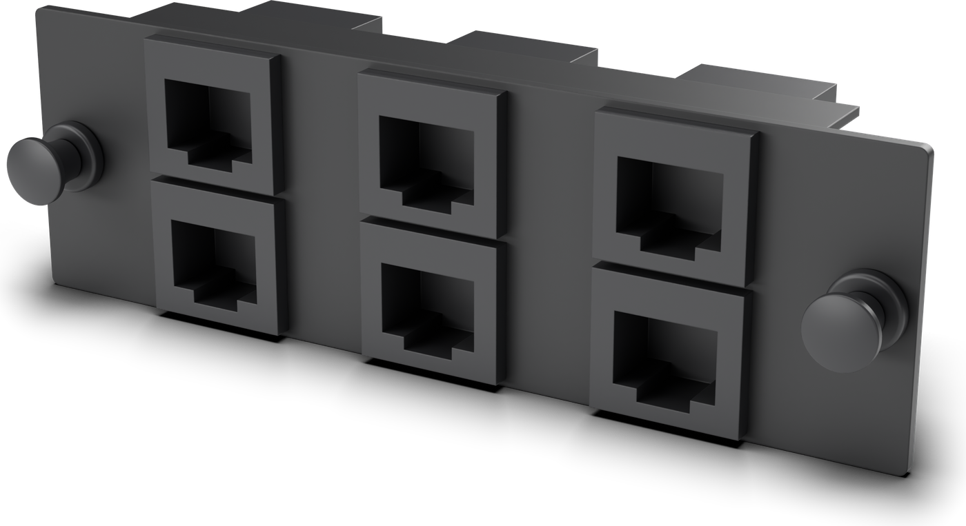HDP-RJ45-6: 6x Cat 6 RJ45.